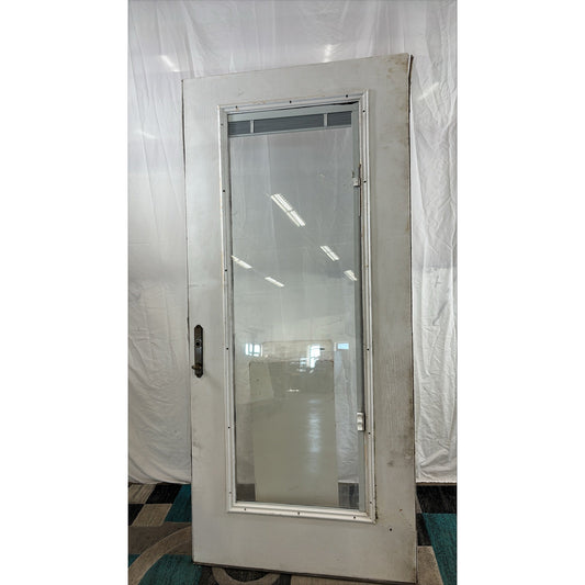 Exterior French Panel Door With Handle