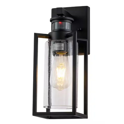 1-Light Motion-Sensing Dusk-to-Dawn Outdoor Lantern