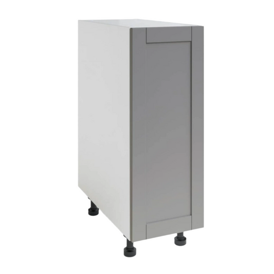 12" x 30" Gray Shaker Base Cabinet