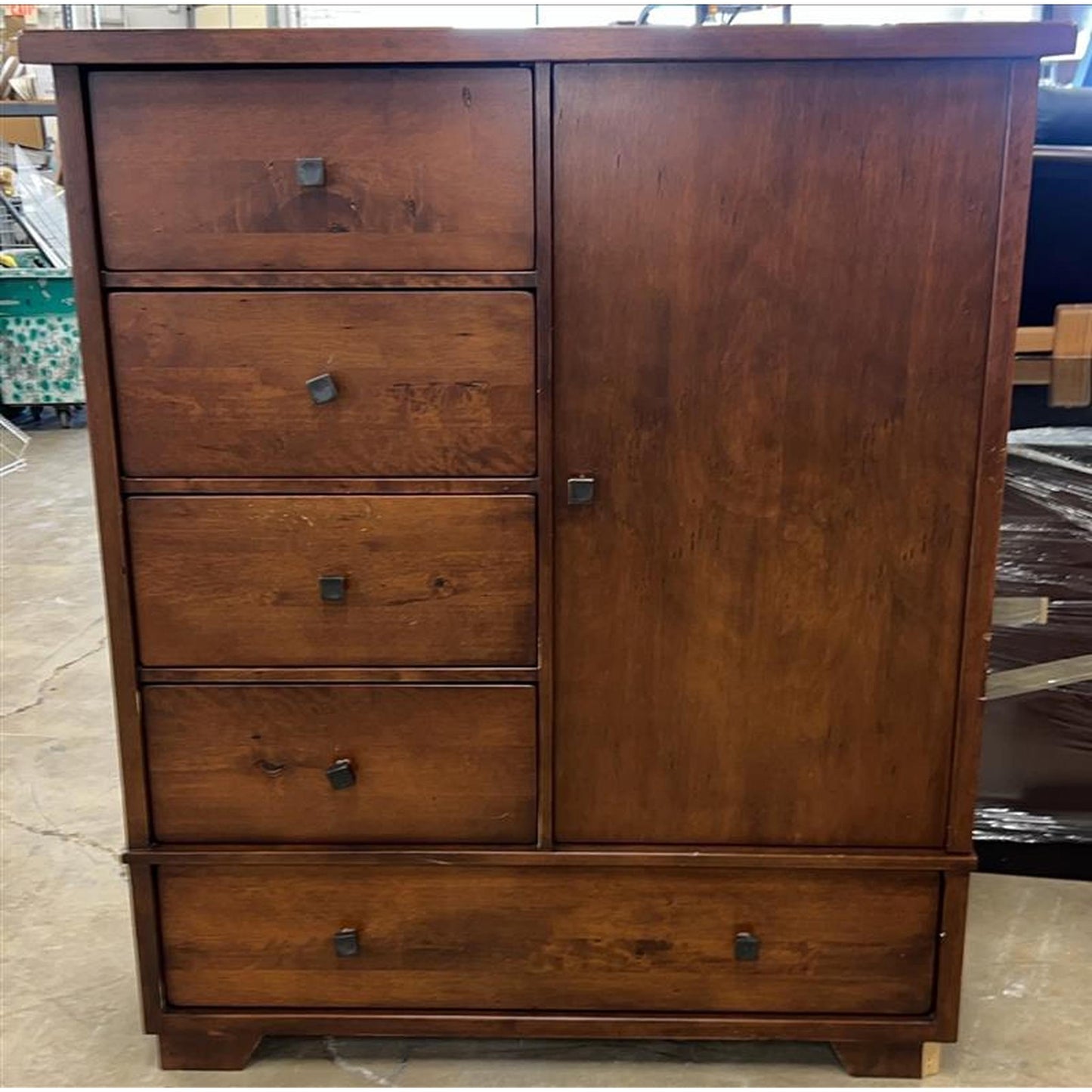 Six Drawer Wood Chest