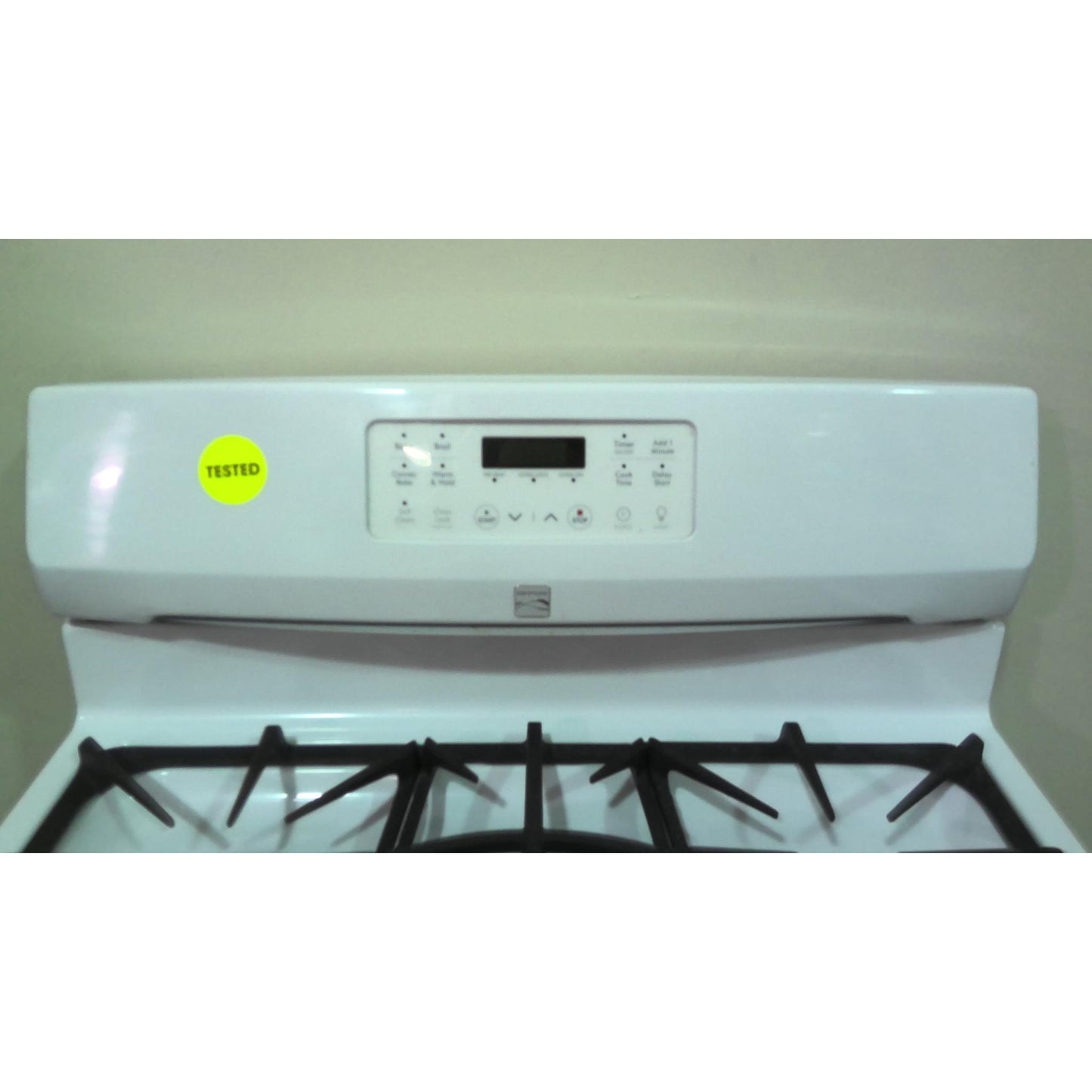 30" 5-Cu. Ft. White Kenmore Gas Stove