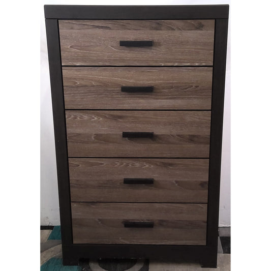 Tall Gray Dresser