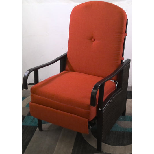 Red Outdoor Recliner