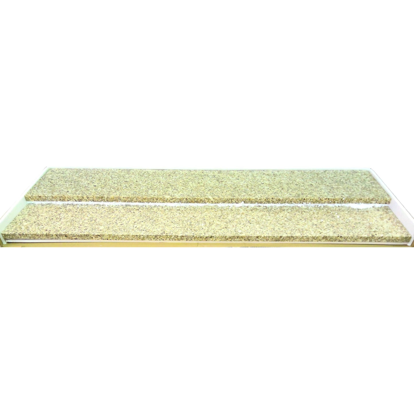 2-Pack 75" Granite Bar Shelf Countertops