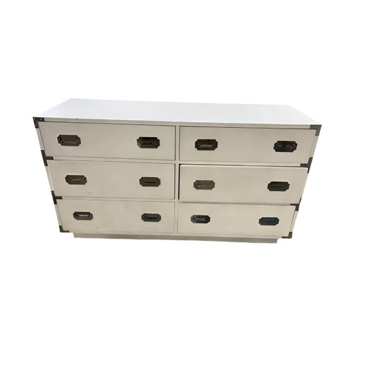 White 6-Drawer Dresser