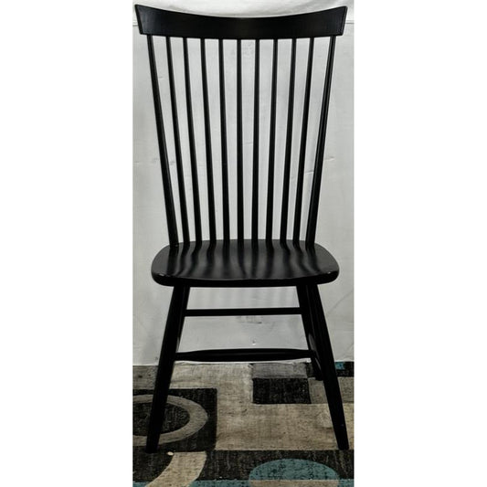 Navy blue Wooden Dining Table Chair