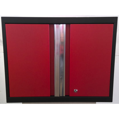 Red Door Upper Metal Cabinet