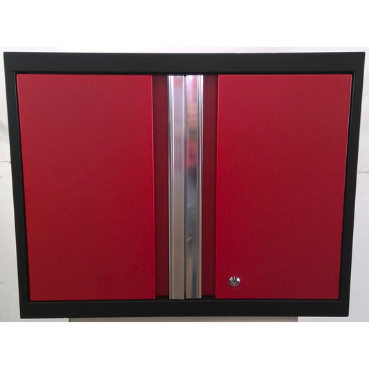 Red Door Upper Metal Cabinet