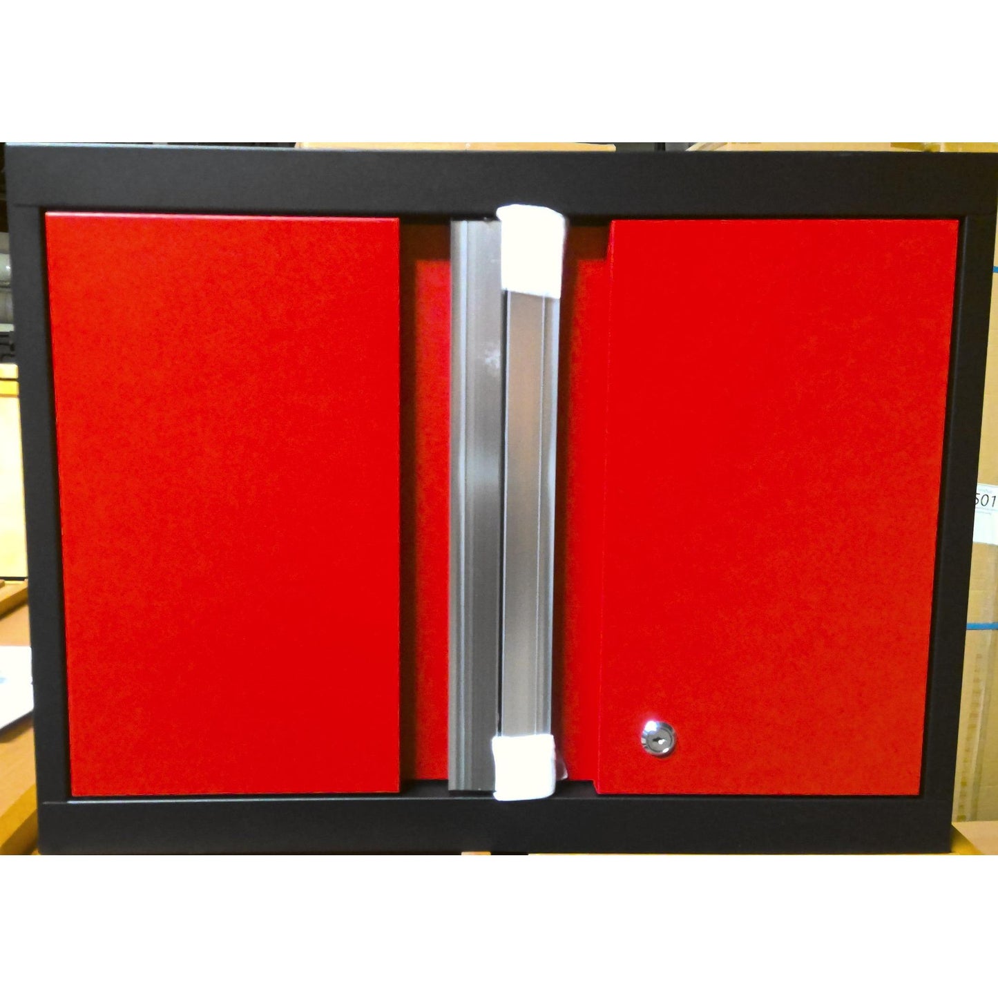 Small Red Upper Cabinet Locker