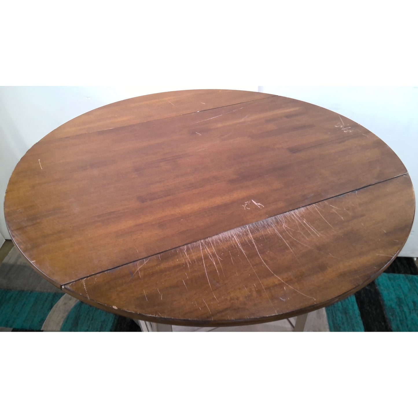 Round Table with Fold Down Sides