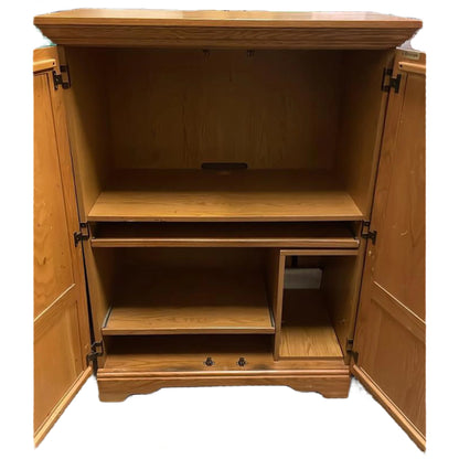 Oak Entertainment Cabinet