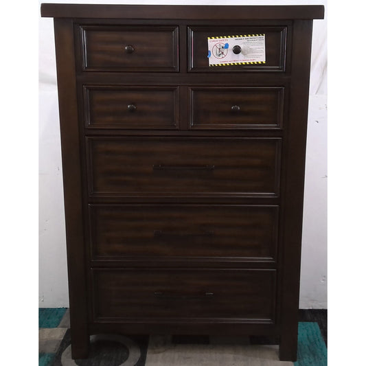 Tall Brown Dresser