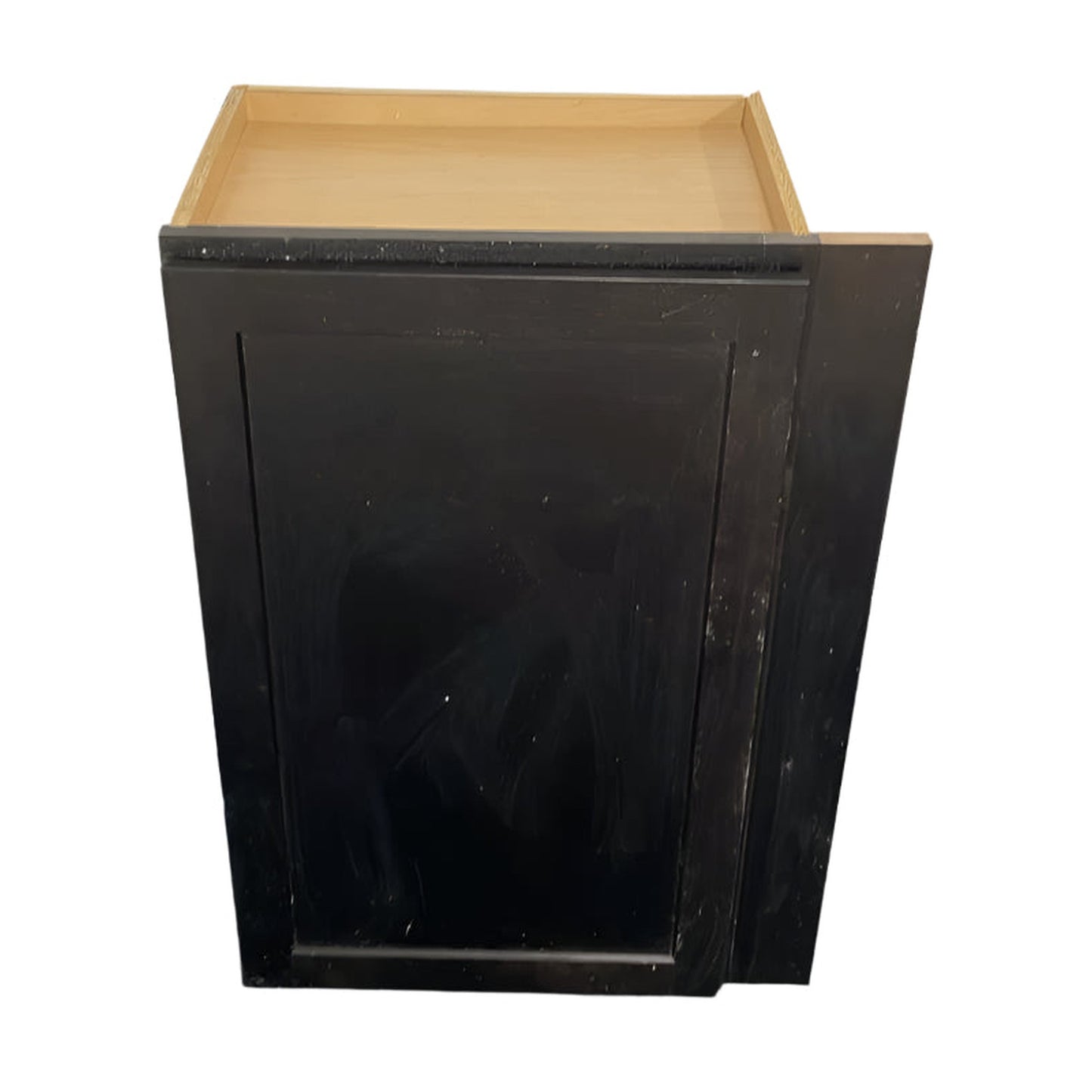 Black Upper Cabinet