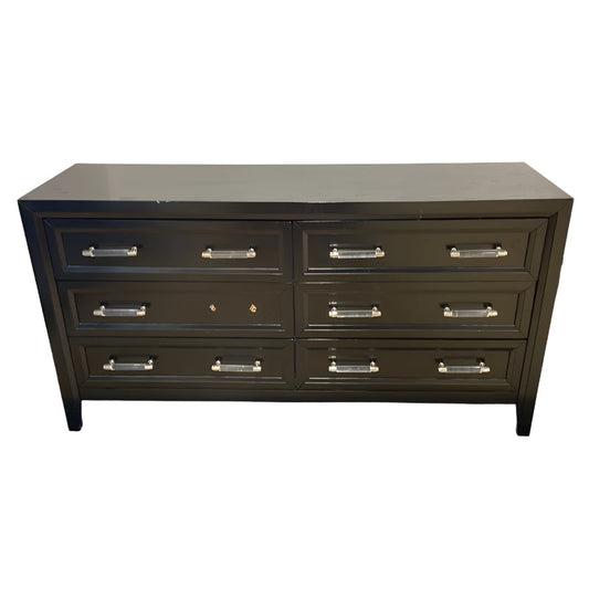 Black 6-Drawer Dresser