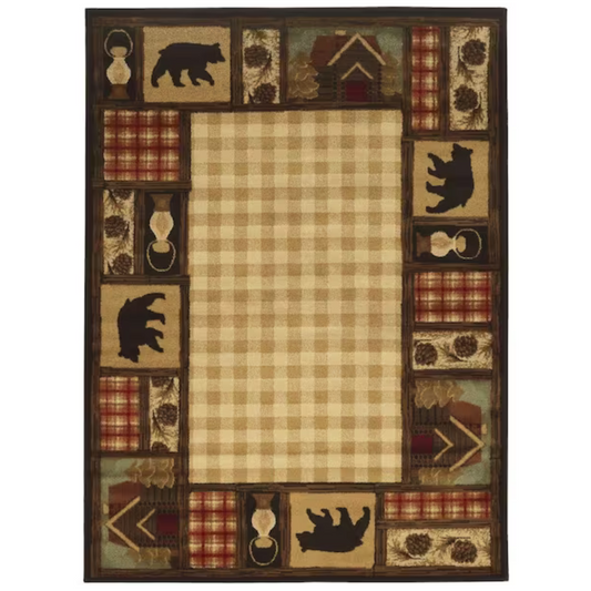 5' x 8' Cabin Area Rug