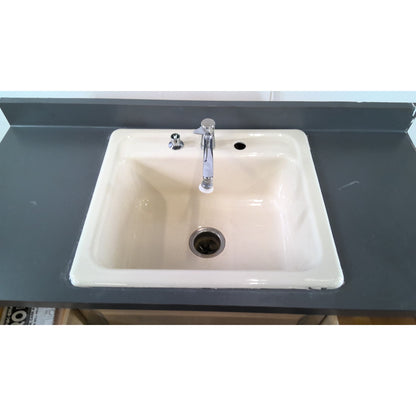 Sink Cabinet with Cast Iron Sink