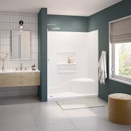 Shower White Smooth Wall