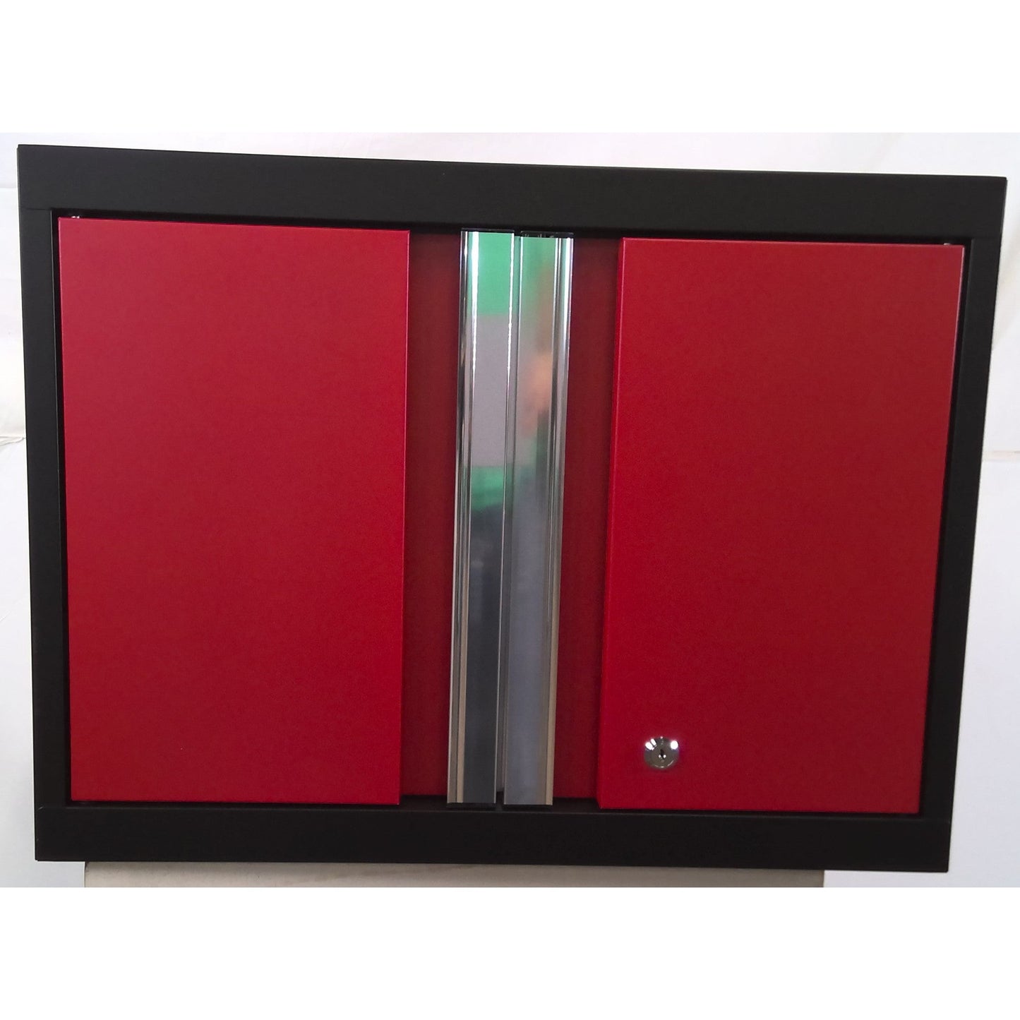 Red Door Upper Metal Cabinet