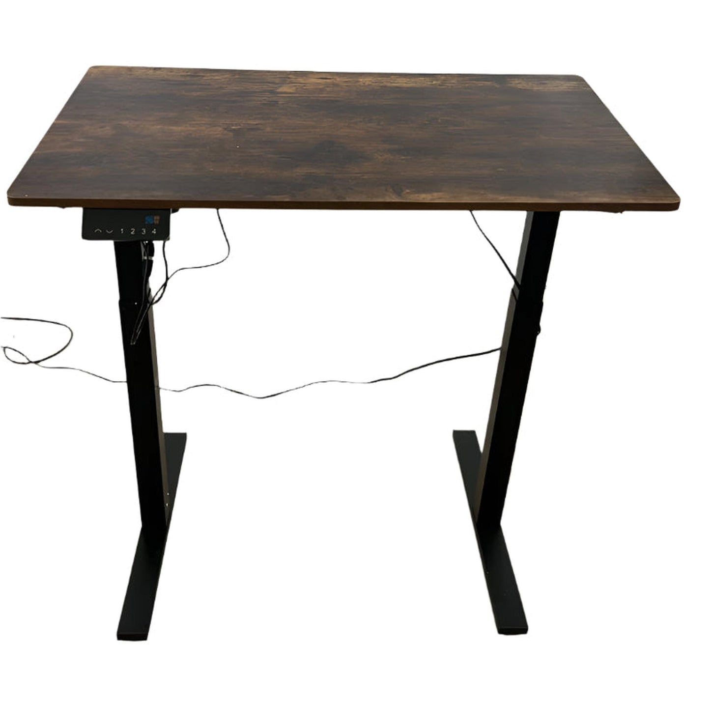 Rustic Electric Standing Desk