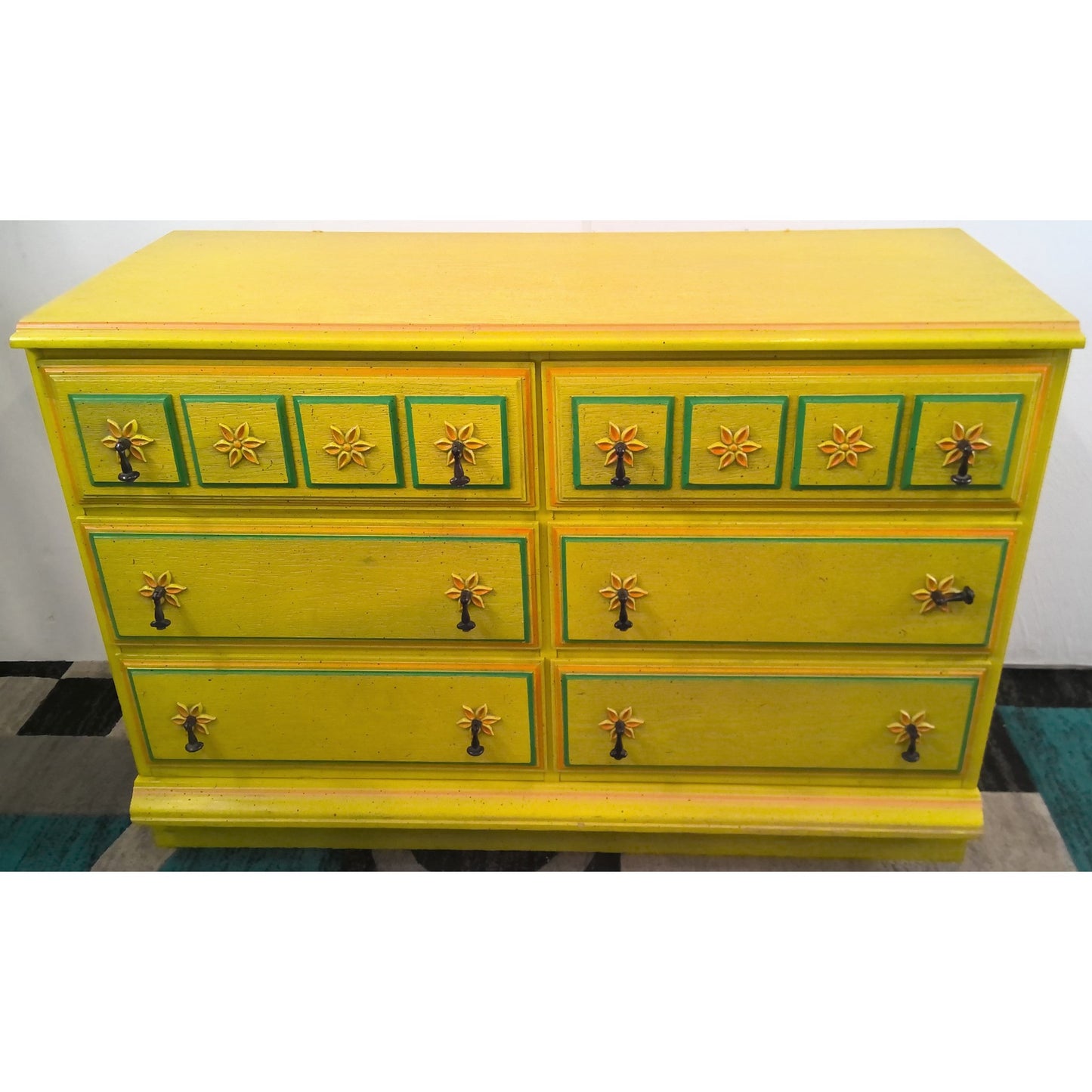 Yellow Dresser