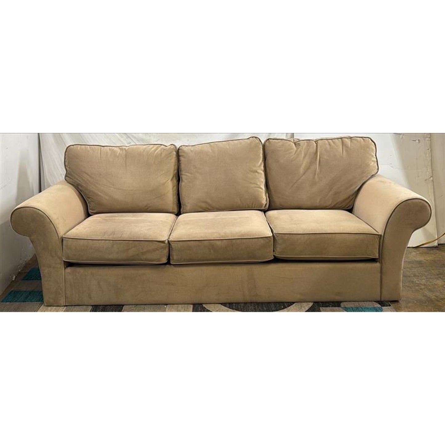 Tan Cloth Sofa