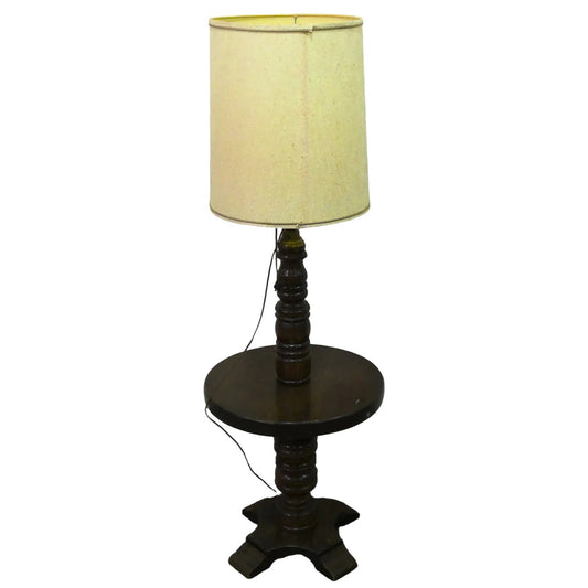 Vintage Pedestal Floor Lamp