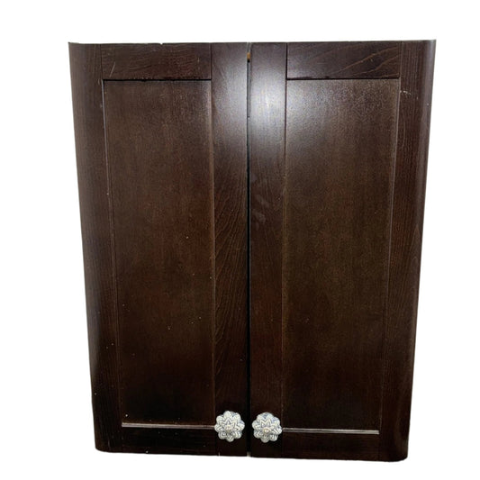 Brown Shaker Cabinet