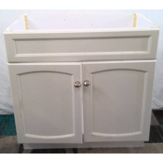 White Vanity Cabinet