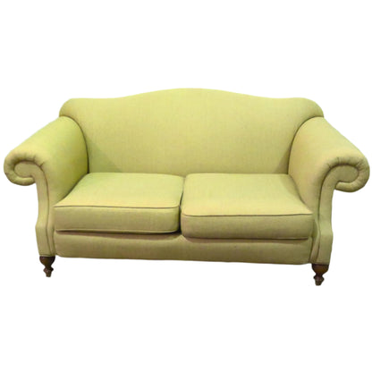 Tan Two-Seater Sofa