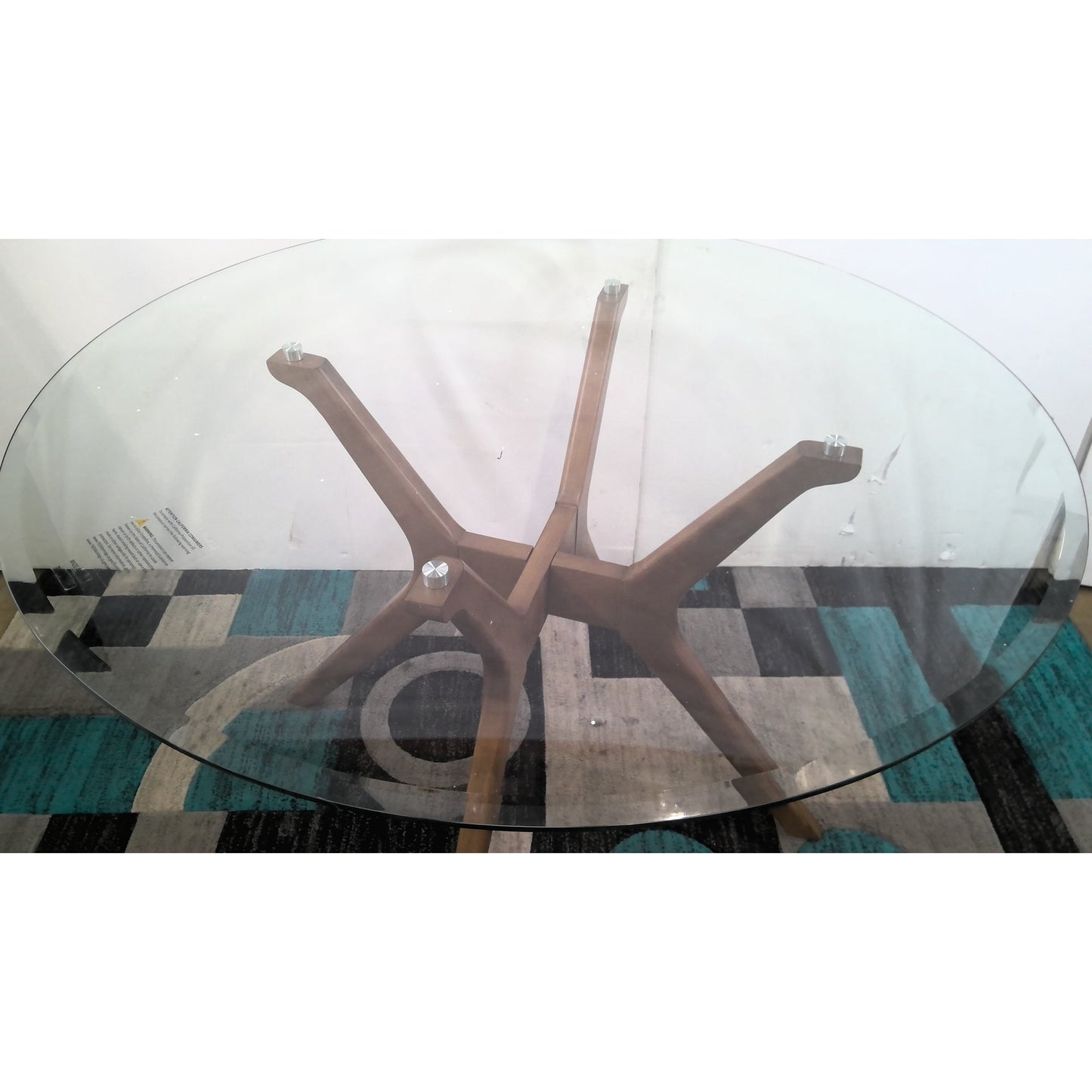 Glass Top Round Kitchen Table