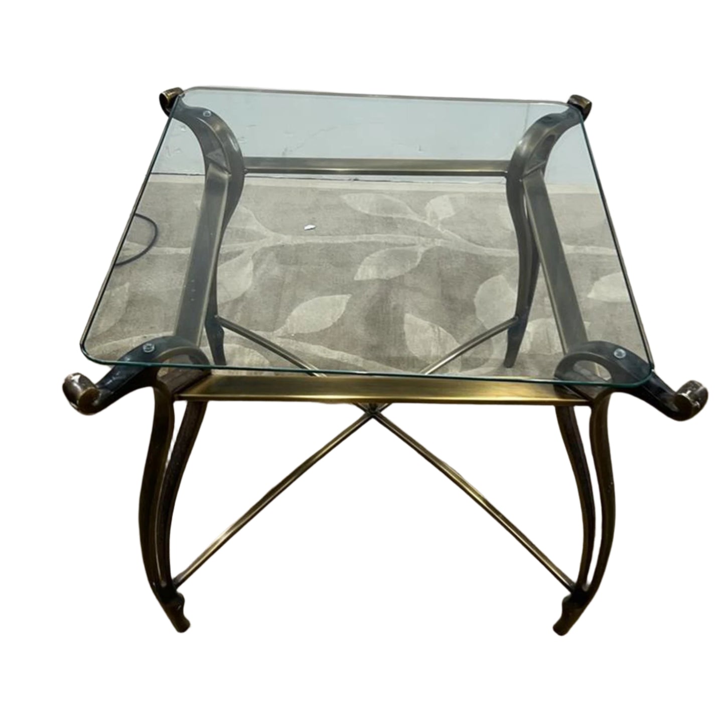 Glass End Table