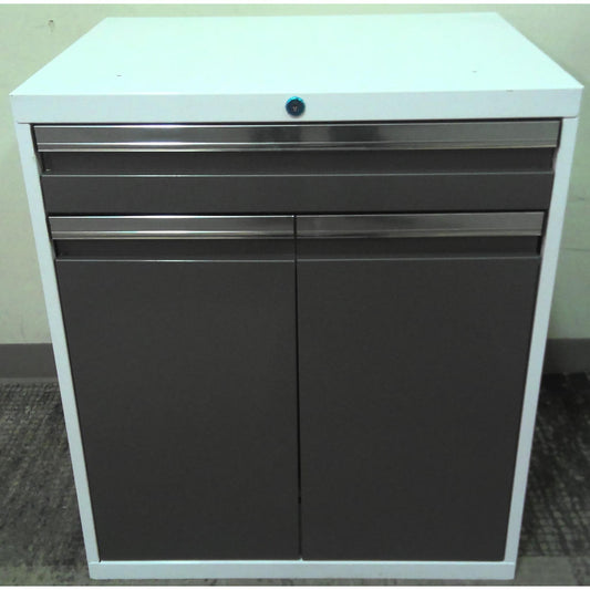 White Metal Mutifunction Garage Cabinet