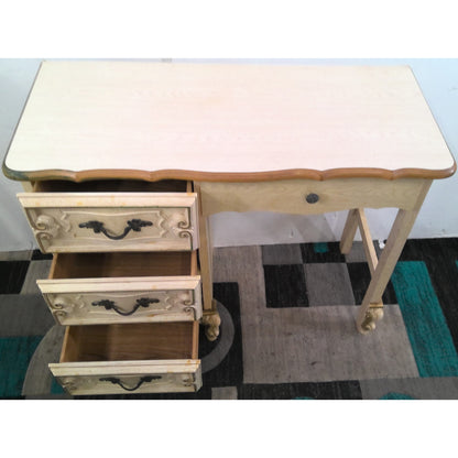 Desk with Ornate Drawers