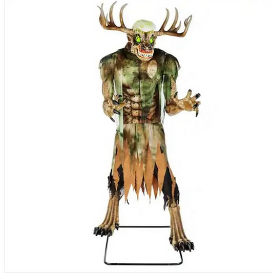 Halloween Animatronic Prop 7.5 ft. Animated Marsh Monster