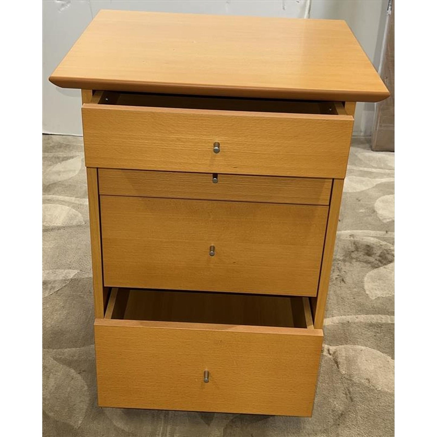 Small Wood Nightstand