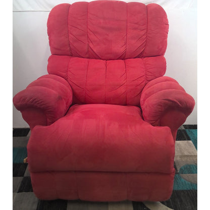 Red Recliner Rocking Chair