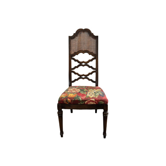 Vintage Cane Back Dining Chair