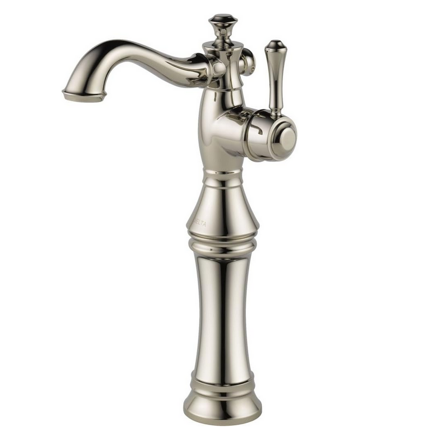 Delta Cassidy Single Handle Vessel Bathroom Faucet - Polished Nickel