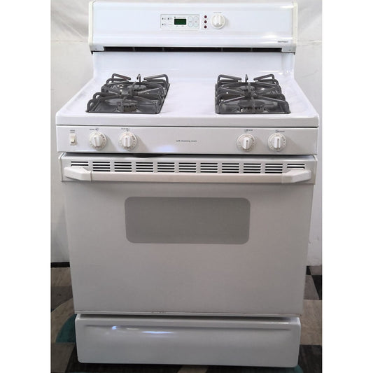 White Hotpoint Stove