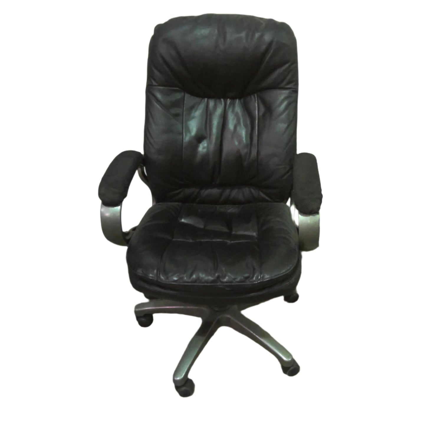 High-Back Leather Executive Chair