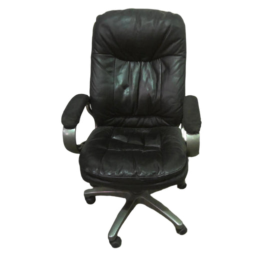 High-Back Leather Executive Chair