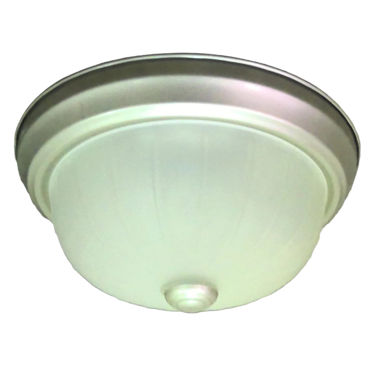 Brushed Nickel Flush Mount Dome Light