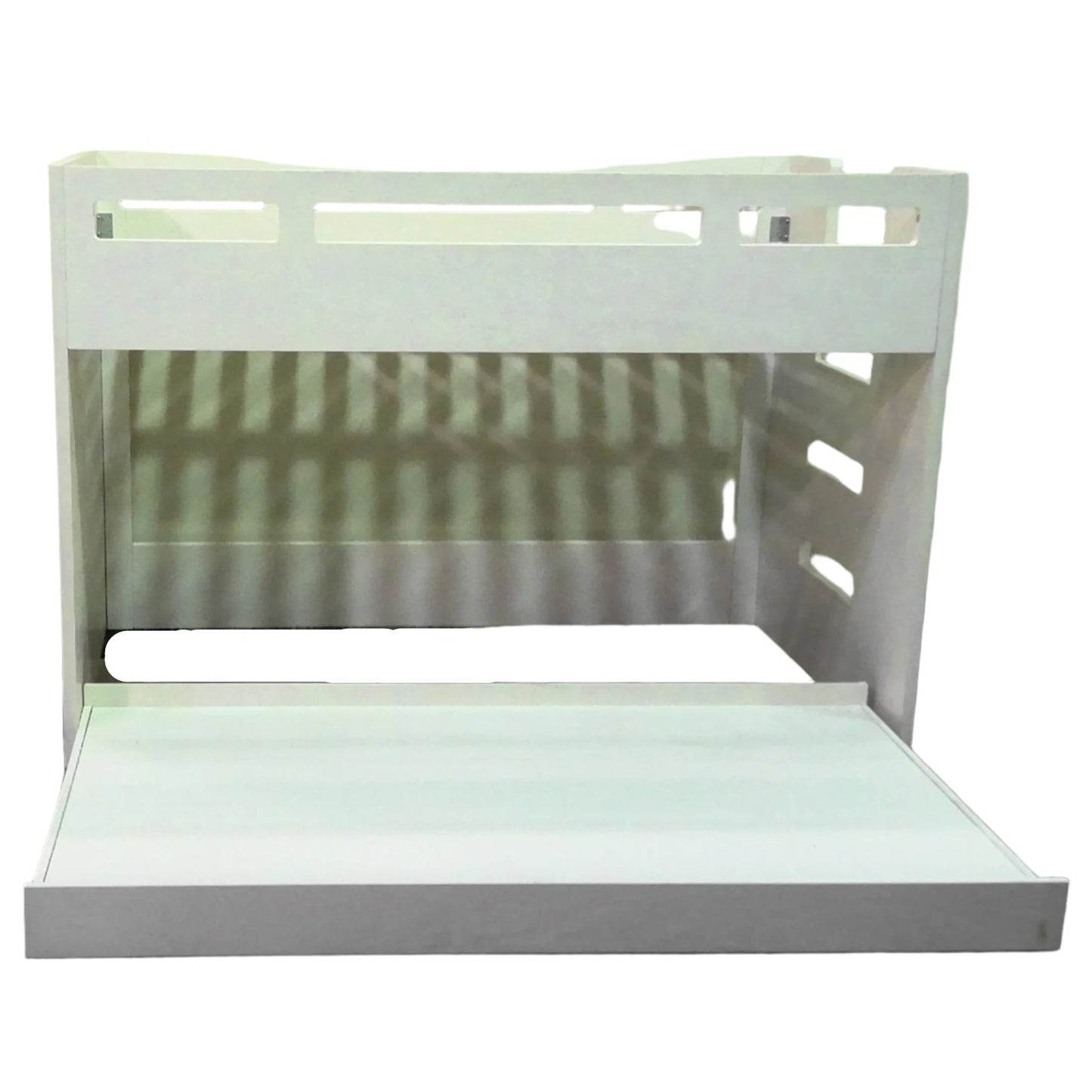 White Twin Bunk Bed Frame