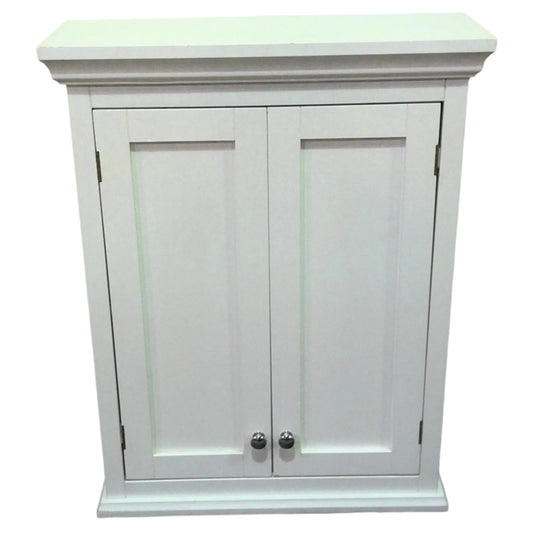 White Two-Door Medicine Cabinet