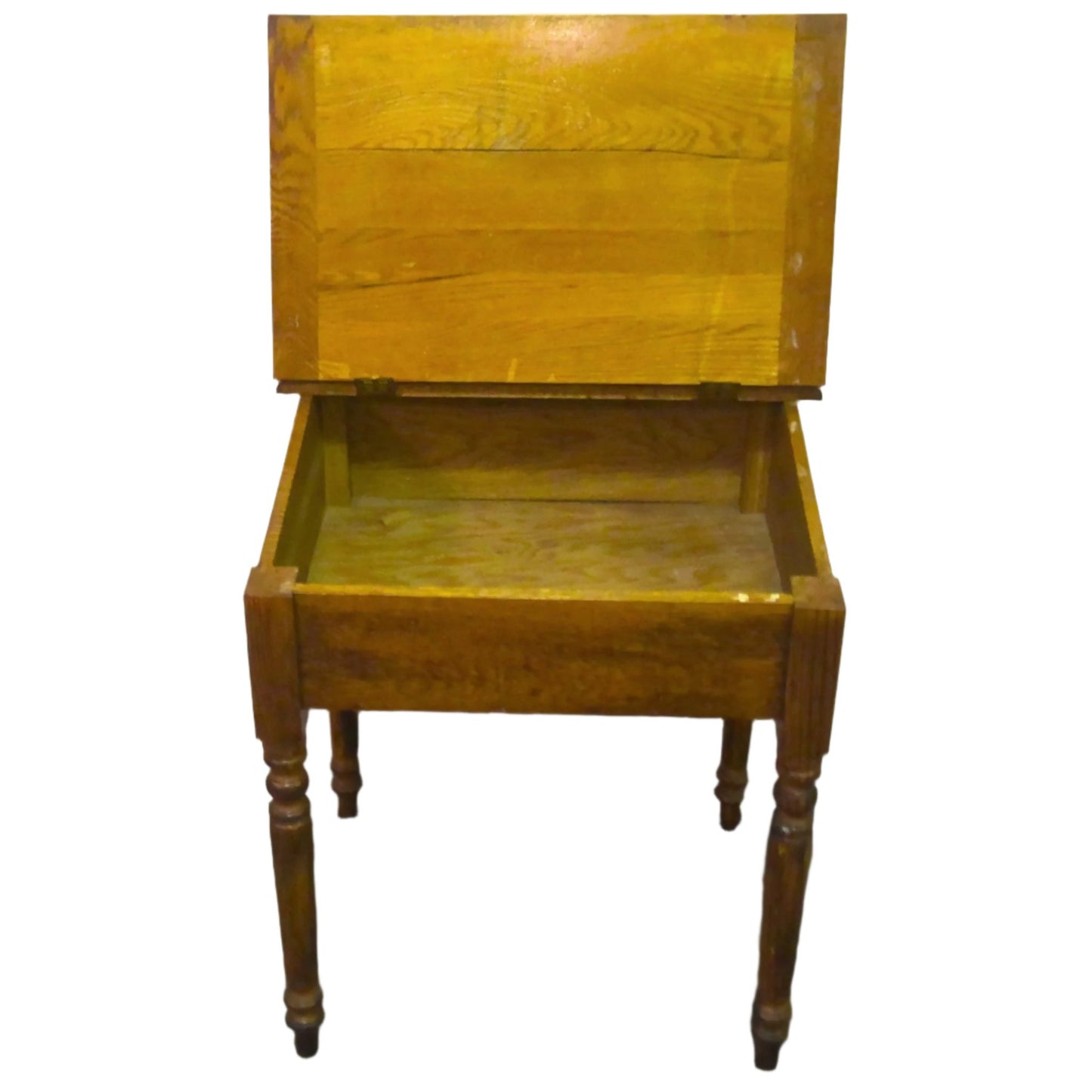 Vintage Slant Lift-Top Writing Desk