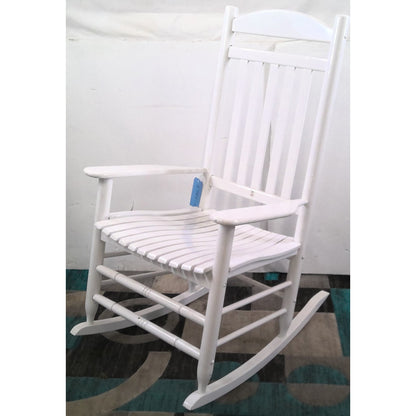 White Rocking Chair