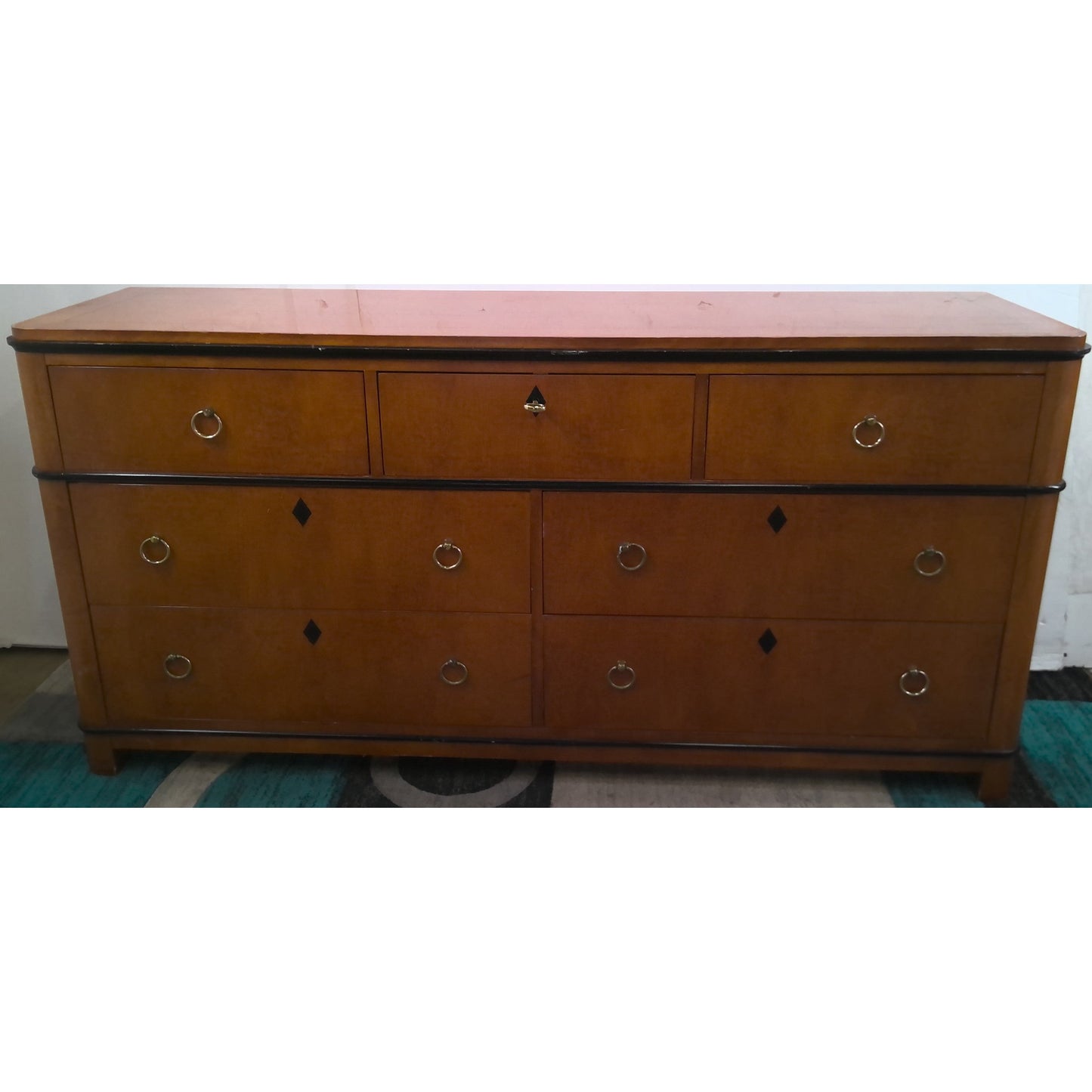 Dresser with Lockable Jewelry Drawer