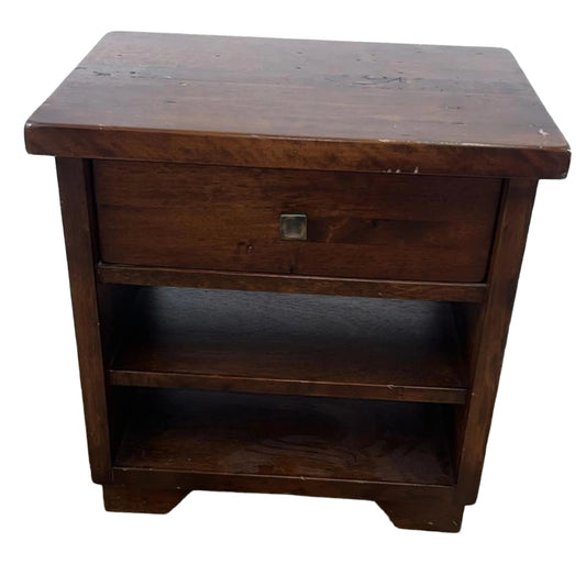 Wood Nightstand