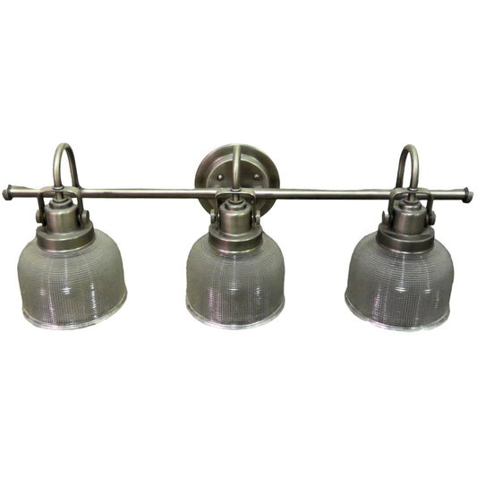 3-Light Brushed Nickel Vanity Fixture