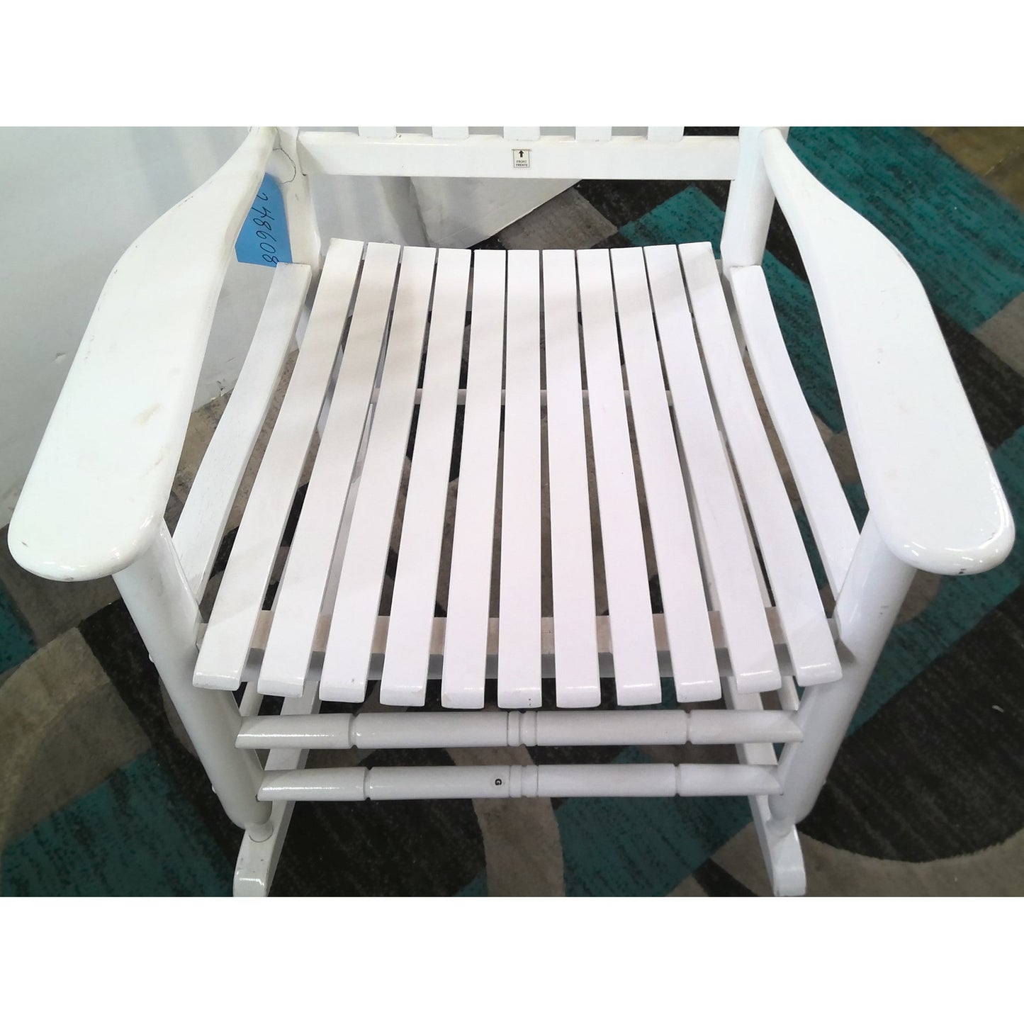 White Rocking Chair